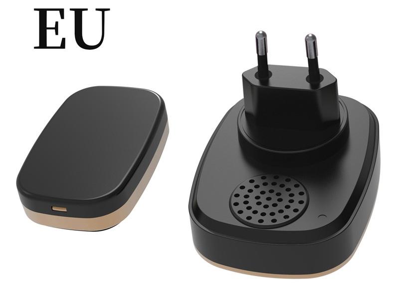 Waterproof Wireless Doorbell 300M Remote EU UK US Plug chime Door Bell alkaline batteryAA