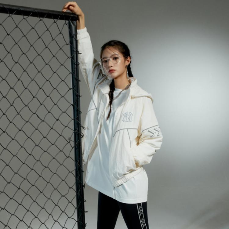 New MLB New York Yankees Jackets Unisex Ivory White 3AWJS0114-50IVS