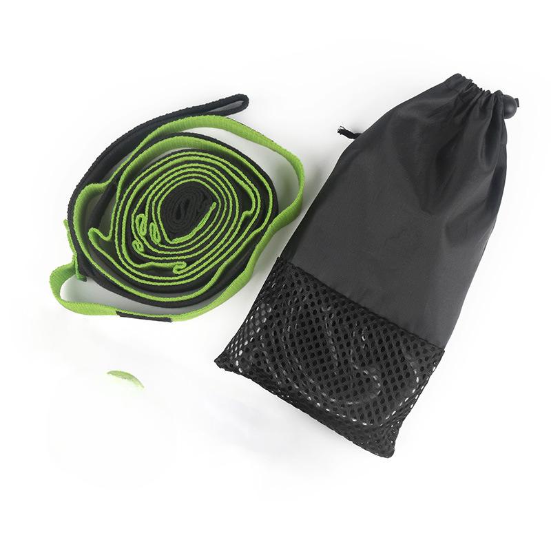 Эспандер для йоги, мягкая эластичная лента для тренировок в помещении, одно слово, тяговая веревка для тренировок на лошадях, принадлежности для фитнес-оборудования