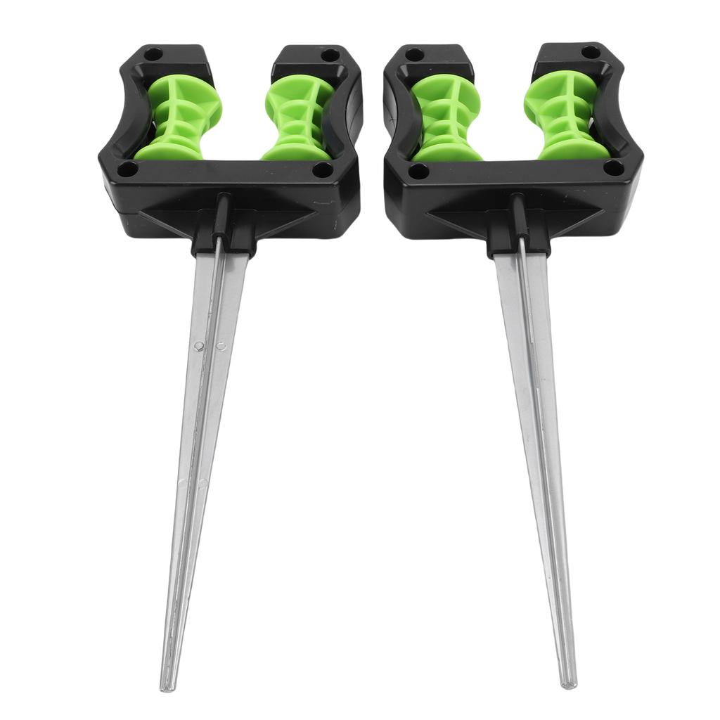 2 шт. Направляющий шип для садового шланга ABS Стабильный легкий Опора для шланга газона для водопроводной трубы Сельскохозяйственный полив