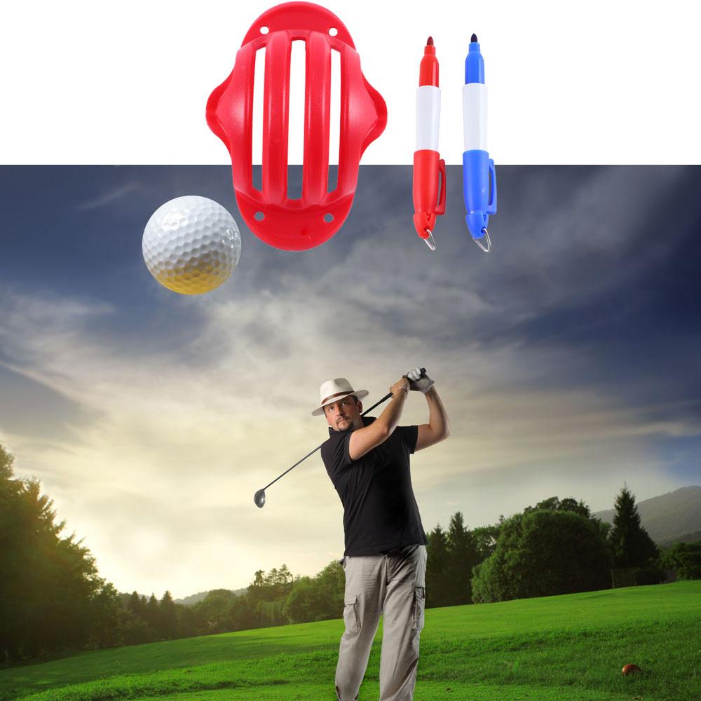 Training Accessories Golf Scriber Golf Ball Line Marker Pen Drawing Templates Alignment Marks Tool