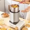 Фритюрница 1PC304 из нержавеющей стали многофункциональная с корзиной для жарки с зажимом бытовая сковорода-сито для рыбы кухонные принадлежности