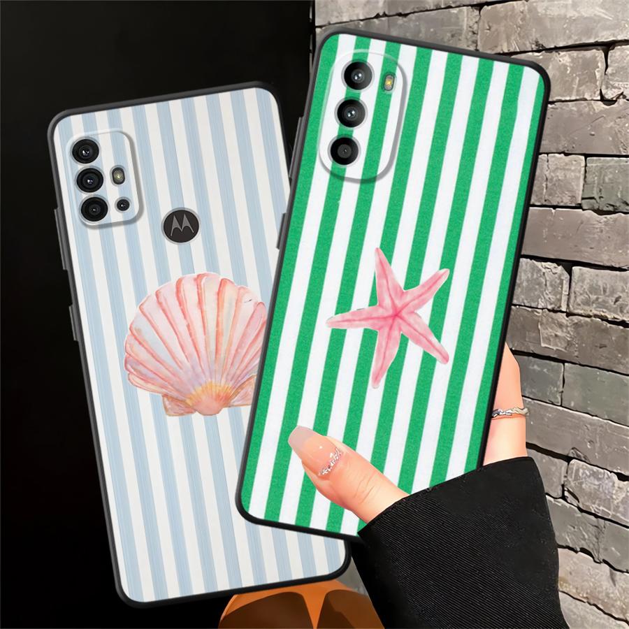 Чехол для Moto X30 Pro S30 Pro Edge 20 30 Мягкая задняя крышка телефона Морские животные