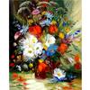 DIY 5D Full Diamond Painting Cross Stitch Flower Basket and Flowers Diamond Embroidery