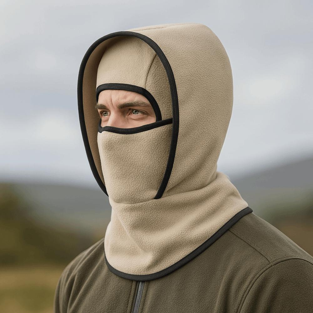 Fleece Warm Hat Mask Neck Protection Ski Windproof Cap Ear Protection Hat  Outdoor Sports