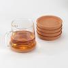 Accessories Supplies Round Tea Coffee Kitchen Placemat Cork Coasters Cup Holder Insulation Pad