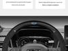 Чехол рулевого колеса Geely Geometry A Pro из замши и карбона (Модели 2019-2022 гг.)