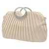 799 Party Large Clutch Wedding Oval Pleated Satin Formal Fukusa Can Be Entrance Kindergarten Ceremony [hotlips] Bag, Bag, Bag, Handbag, Women's, 3-Way