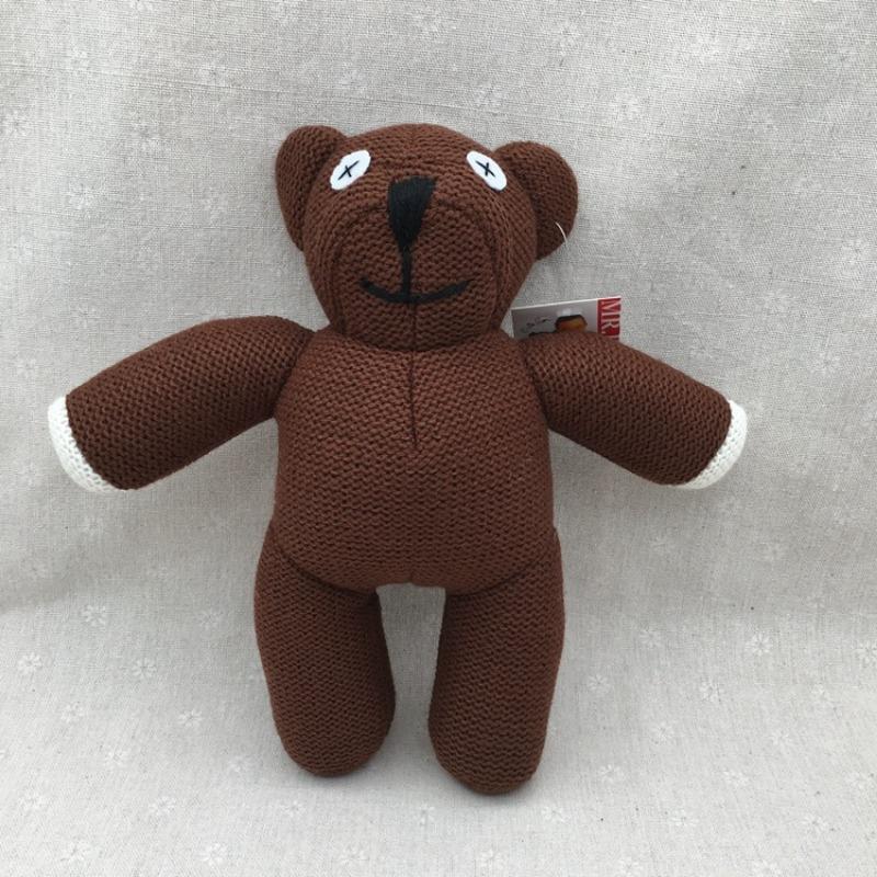 Новый 25 см Мистер. Мишка Bean'S Плюшевый мишка Bean Bear Мультяшная детская плюшевая игрушка Кукла Детский подарок на день рождения Новогодний подарок