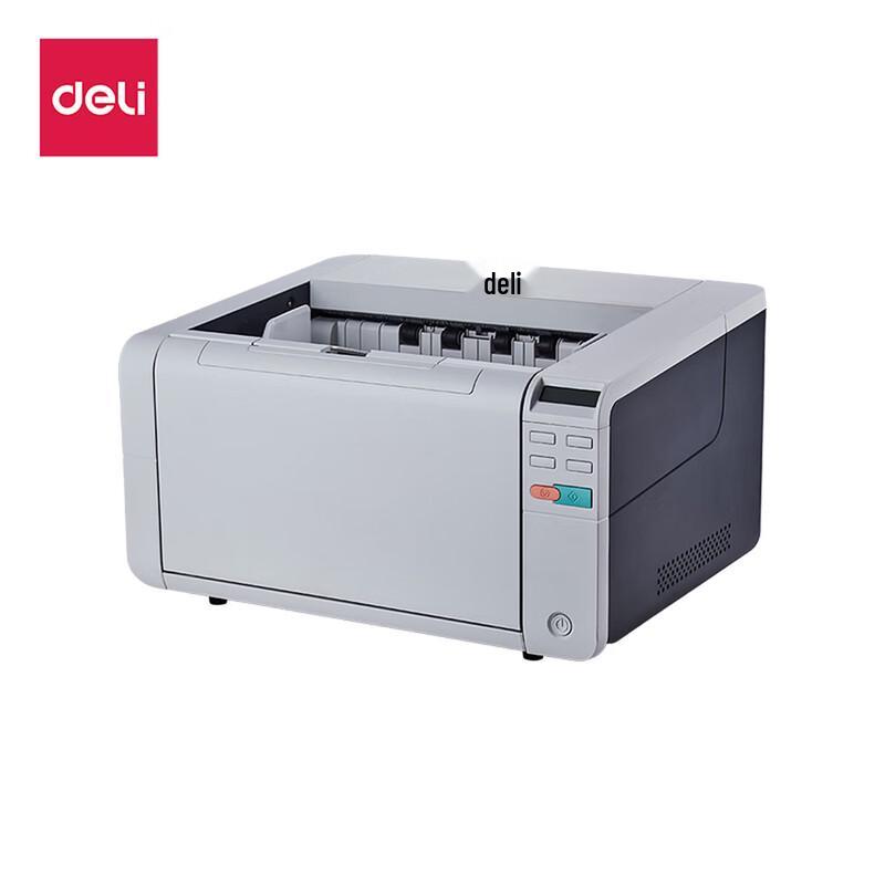 Deli Высокоскоростной сканер документов S3080, штепсель CN (адаптер в комплекте)