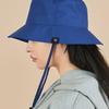 Waterproof String Bucket Hat Navy