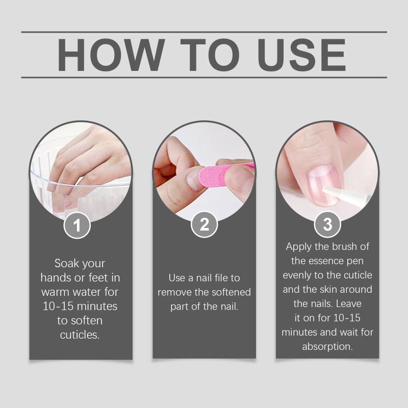 Professional Nail Care Pen for Damaged Nails Cuticle Oil Deep Nourishing Formula Powerfully Repairs Nail Surface