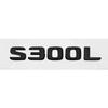 3D Letter Car Emblem Rear Trunk Badge Sticker Decal for Mercedes Benz S300L S320L S500L S500 S550 S600L S600 S650 S Class QN1