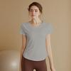 Women's High-End Quick-Dry Running T-Shirt - Slim Fit Yoga & Pilates Short Sleeve