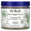 Shea Sugar Scrub, Coconut Oil and Essential Oils, 19 Oz (538 G)