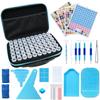 Diamond Painting Tool Set Storage Bag - 60 Grid Round Bottle Packaging Handbag