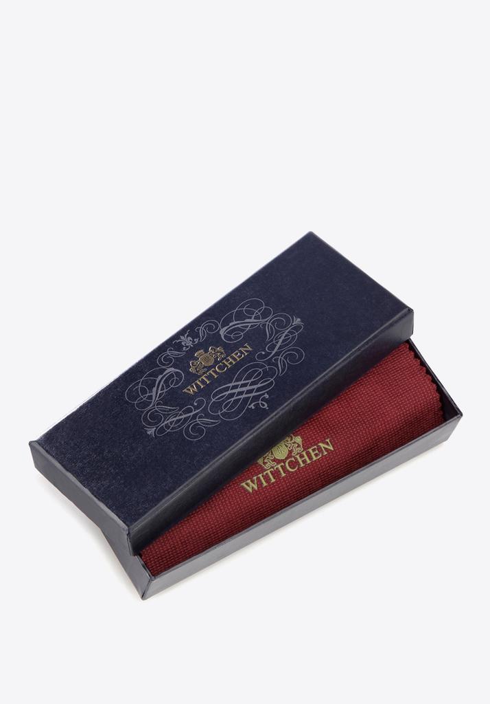 Wittchen Men's Leather Pen Case, Simple Red, Natural Leather