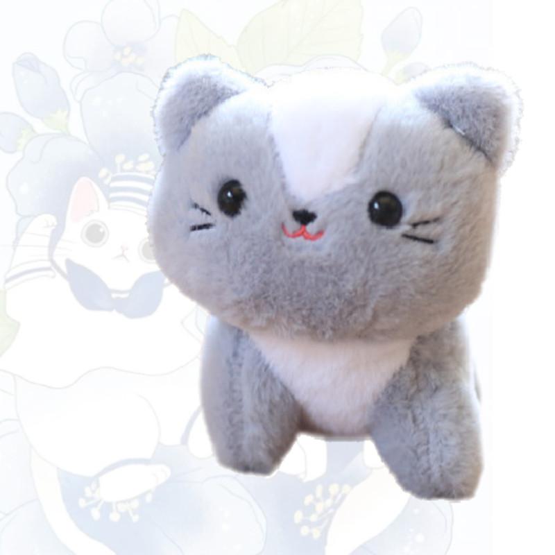 Cute Cat Plush Keychain Charming Kitten Doll For Bags And Purses
