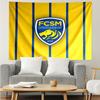 Fcsm Football Club Emblem Tapestry, Unique Design Tapestry, Suitable for Bedroom,Livingroom, Playroom,Heartwarming Fan Holiday Gifts