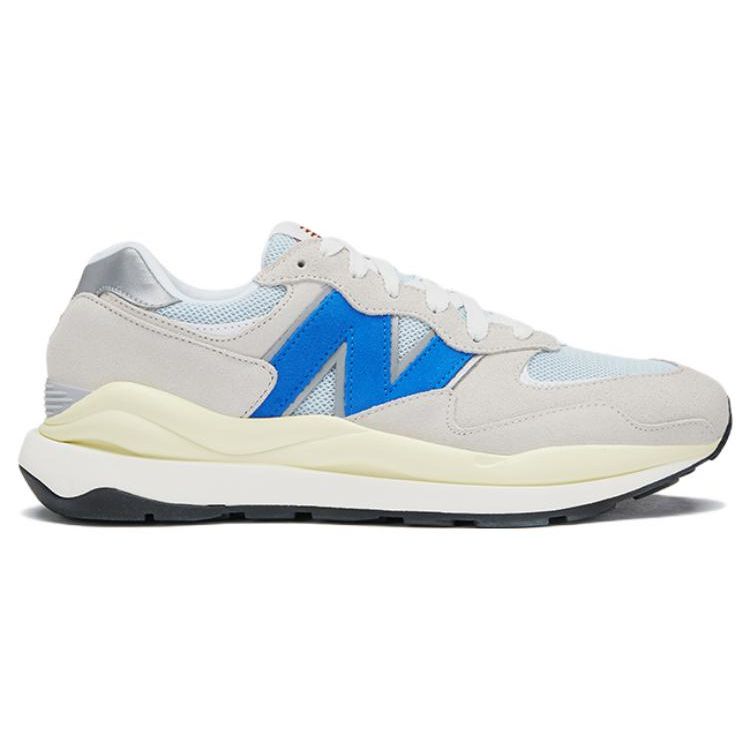 New Balance Nb 5740 Ретро Ткань Замша Низкий Верх Повседневные Кроссовки для Бега Унисекс кроссовки Серый Синий M5740LLA