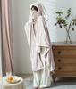 TOWYYO Wearable Blanket for Women and Cute Bunny Heart Flannel Machine Cold Warm Kids, Ears, Hooded, Print, Gloves, Button-Front Opening, Fabric,