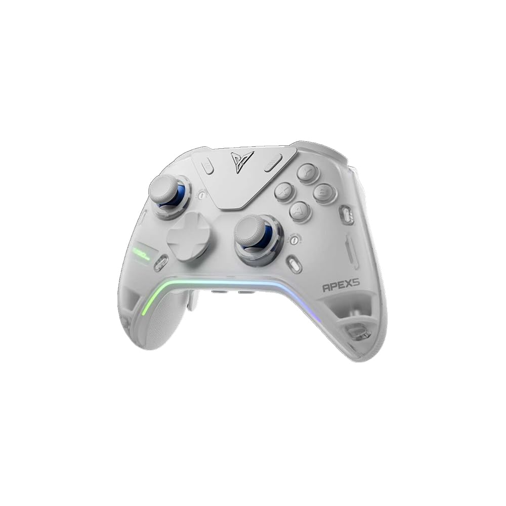 FLYDIGI APEX5 Совместим с гироскопом Nintendo Настраиваемая RGB-подсветка 336 г Беспроводной/проводной геймпад, Switch/ПК Windows/Android/iOS, 6-осевой датчик, Освещение,
