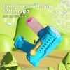 Bubble Children's Toy Small Steel Cannon Fully Automatic Bubble Blowing Outdoor Bubble Gun Without Battery Bubble Water