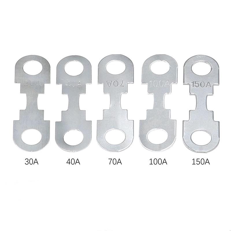 10PCS Car truck flat fuse bolt type fork plug type battery battery high current fuse 12 V 24 V