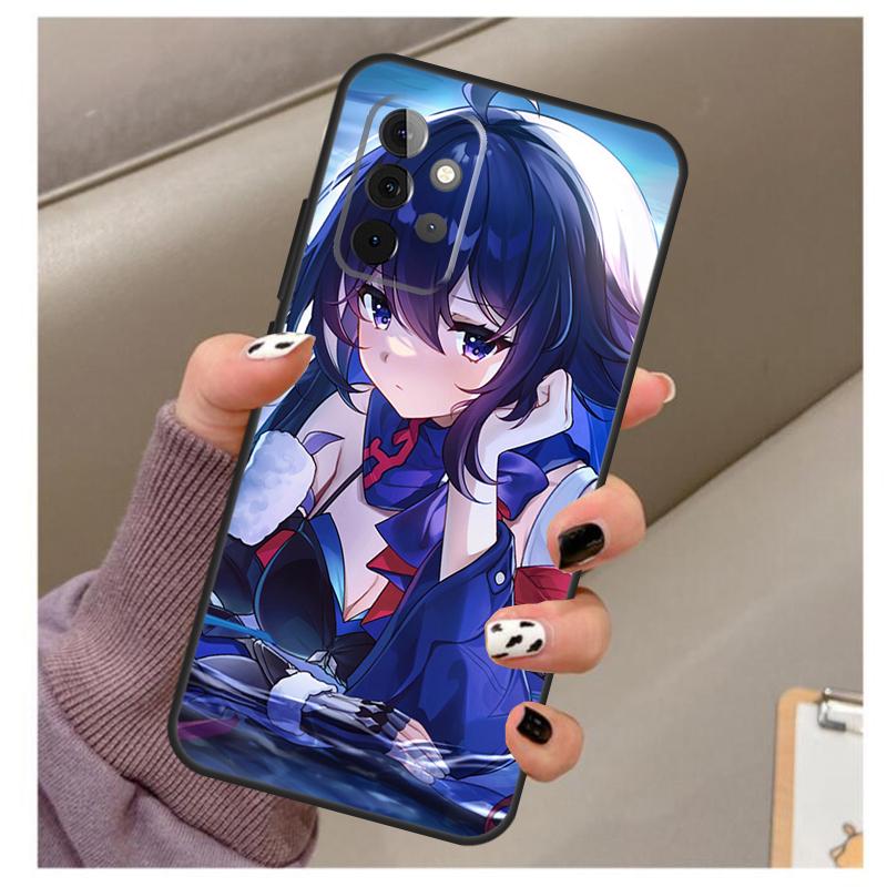 Чехол Honkai Star Rail Seele для Samsung Galaxy A33 A13 A53 A34 A54 A14 A15 A16 A26 A36 A56 A12 A32 A52 A06 A35 A55