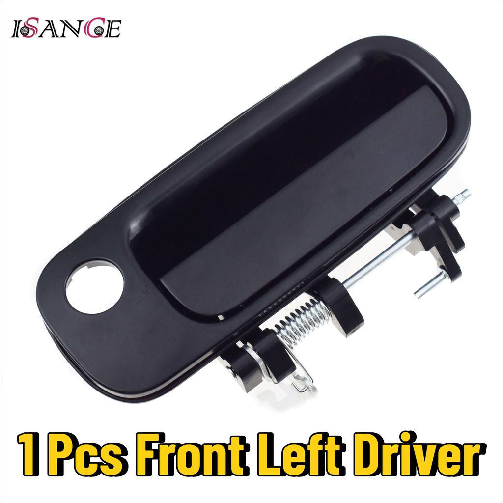 1/2/4 Pc Black Outside Door Handle Front Rear Left Driver or Right Passenger For Toyota Camry 1992 1993 1994 1995 1996 2.2L 3.0L
