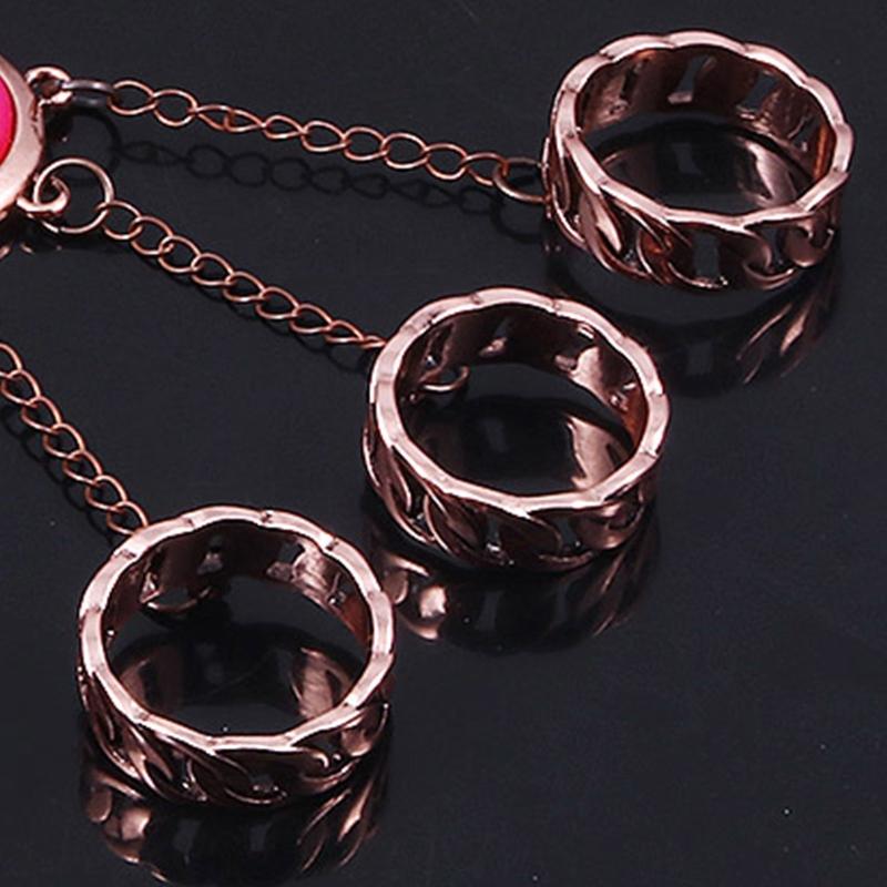 Анимация Божья коровка Reddy Girl Кольцо Браслет Набор Коготь И Собака Коготь Элемент Кольцо Открывающийся Закрывающийся Браслет Подарок Для Ребенка