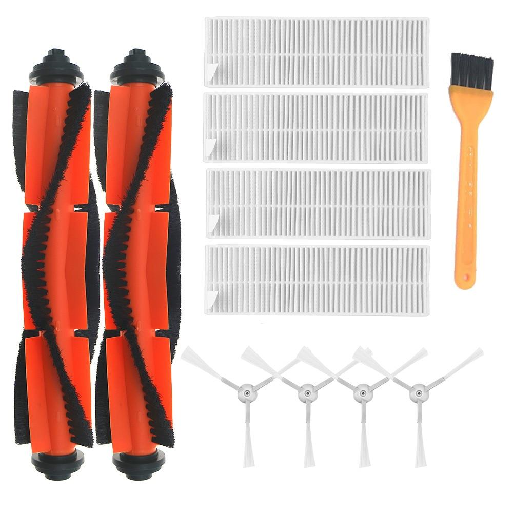 Mi Robot основной ролик, боковая щетка Hepa, воздушный фильтр, ткань для швабры для Xiaomi Mijia G1 MJSTG1, запасные части для пылесоса