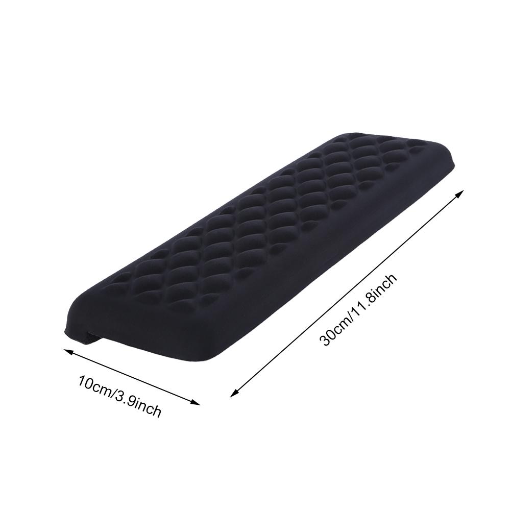 2 Pcs L-Shaped Memory Foam Elbow Pillow Ergonomic Desk Edge Cushion Desk Elbow Pad Keyboard Wrist Rest Pad for Gaming and Office