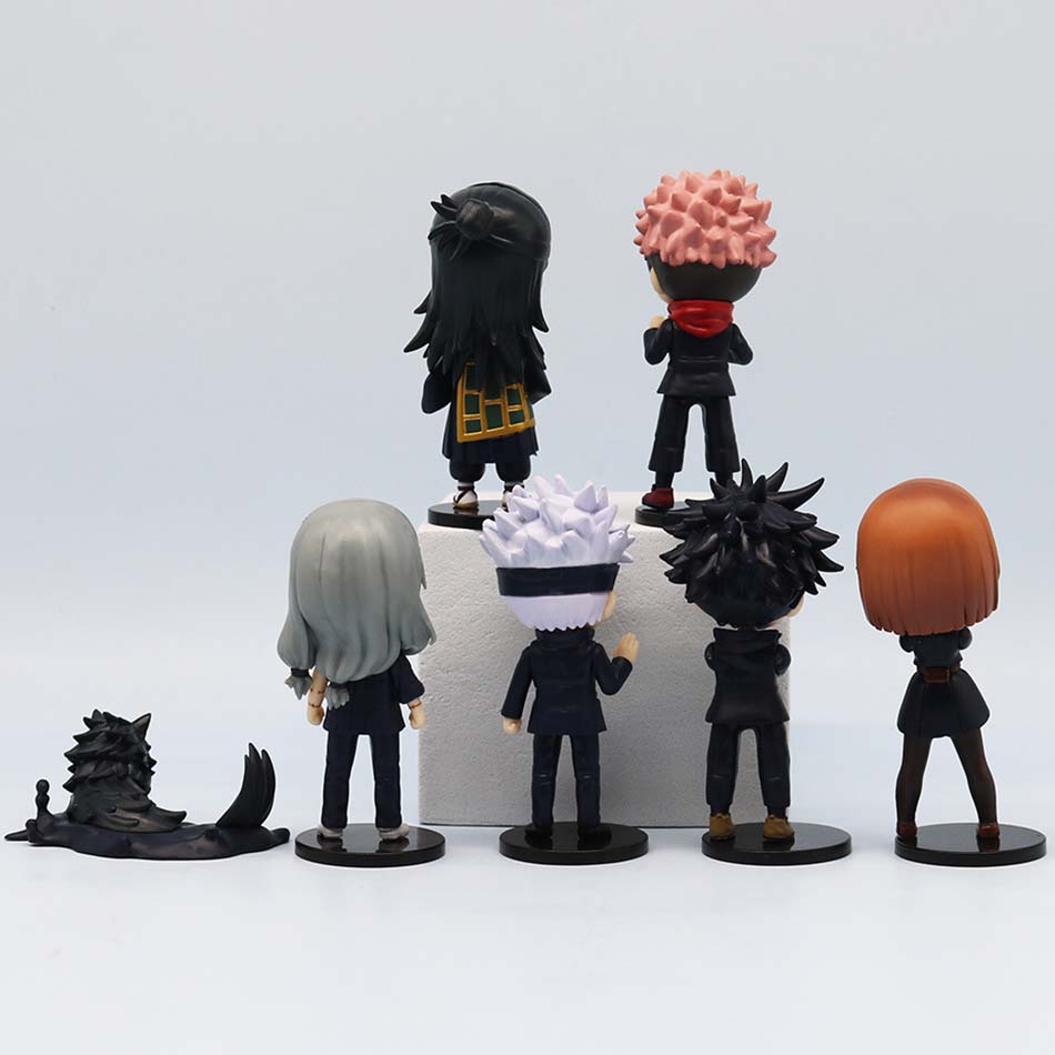 sold Q Posket Jujutsu Kaisen 9cm Figure Satoru Gojo Itadori Yuji Geto Suguru Nobara Megumi Collections Character Ornaments