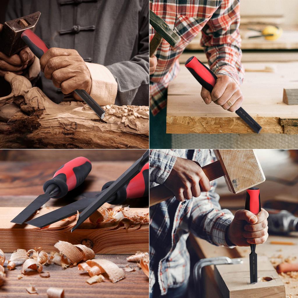 Professional Wood Chisel Set Wood Carving Tool Long Lasts Woodworking Tool for Various Woodworking Applications