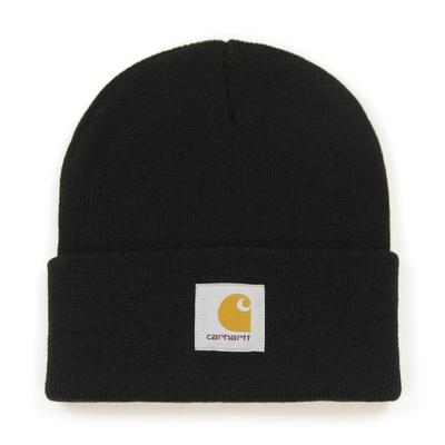 Carhartt WIP Carhartt Вязаная шапка унисекс брендовая шапка кепка рабочая стильная милая КОРОТКАЯ ШАПКА-ЧАСЫ вязаная шапка шапка-бини кепка кепка часы танцевальная пара ссылка координация