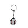 Creative Sports Keychain: Soft PVC Rubber Keyring for Football, Basketball, Volleyball, Rugby Bag Pendant