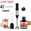 1000W Kitchen Multifunctional Processing Blender Household Handheld Egg Beater High Power 4-in-1 Electric Mixer Set