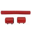 12in Coolant Radiator Hose Kit with Cap Stainless Steel Flexible Efficient Cooling Coolant Hose Kit