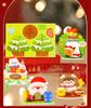 30Pcs Mini Cartoon Santa Claus Snowman Paper Jigsaw Puzzles Educational Toy for Kids Christmas Party Favors Kindergarten Rewards