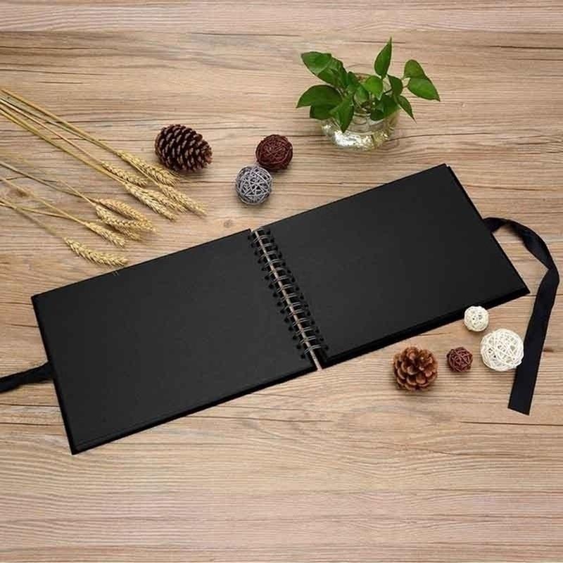 1 шт. Фотоальбомы Бумага для скрапбукинга DIY Craft Альбом Скрапбукинг Фотоальбом для подарков на годовщину свадьбы Книги памяти