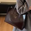 Minimalist Style Tote Bag Women's 2025 New Retro Large-capacity Commuter Shoulder Bag Fashion Niche Underarm Bag Tide