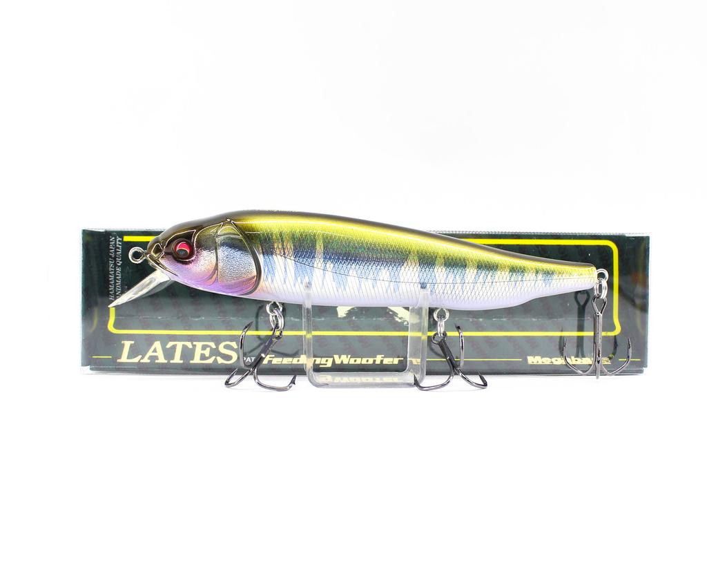 Megabass Низкочастотный динамик Lates Feeding 120 мм с плавающей приманкой GG Hasu Red Eye (1622 г.)