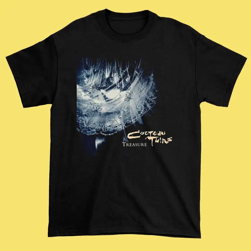 Cocteau Twins Treasure Хлопковая футболка Черная Все размеры