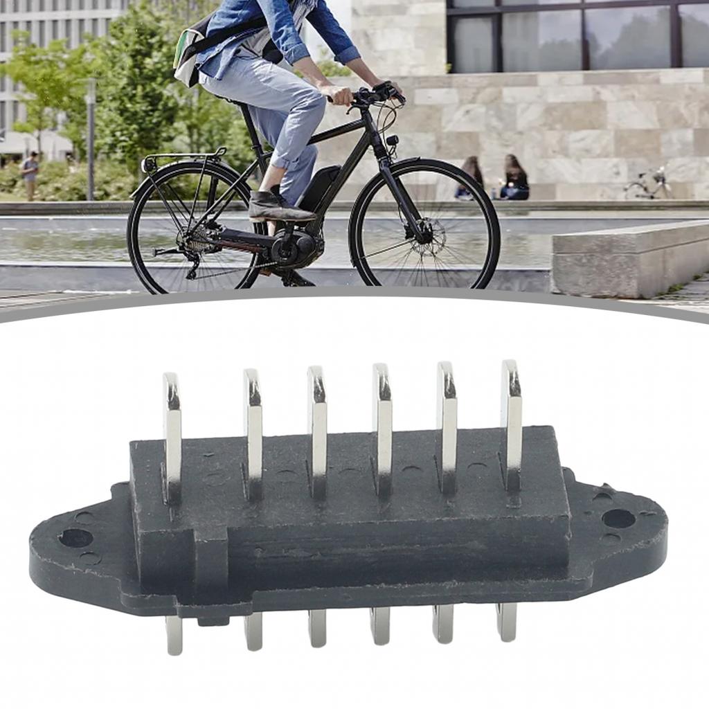 Долговечный 6-контактный разъем для аккумулятора для аккумуляторного отсека электровелосипеда, надежное соединение