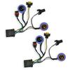 ALTBET Headlight Headlamp Wiring Harness for 2007-2014 Chevrolet Tahoe Suburban Avalanche GM SUV Replacement 15950809 15782377 (2pcs)