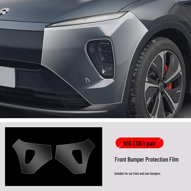 NIO ES8 Прозрачная невидимая защитная пленка из ТПУ с предварительной резкой для переднего и заднего бампера