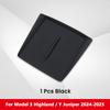 For Tesla Model 3 Highland Model Y Juniper 2024-2026 Silicone Wireless Phone Charging Pad Central Control Charger Protector Pad