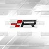 Car Badges R Racing Flag Trunk Emblem Metal Stickers Body Decals Letter Decor For Ibiza Leon Cordoba Tarraco Toledo Ateca