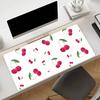 Fun Fruit Patterns Mouse Pad Nonslip Locking Edge DeskMat PC Laptop Accessories Rubber Office Keyboard Large Game